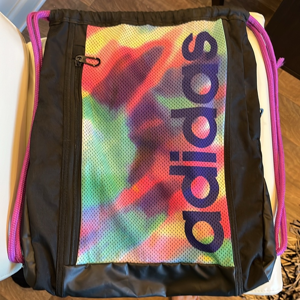 Adidas tie-dyed backpack computer bag - Picture 2 of 11